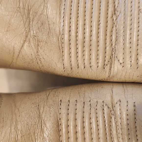 TONY Lama Women's Leather Ywo Tone Cowboy Boots - Picture 15 of 15